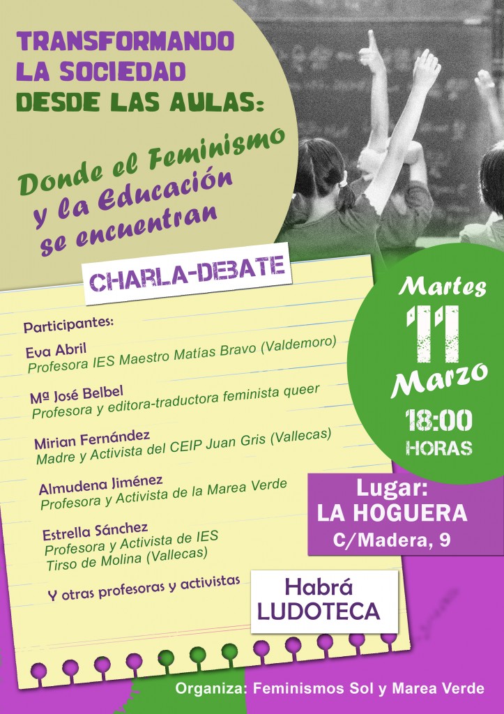 Cartel 11M Feminismos