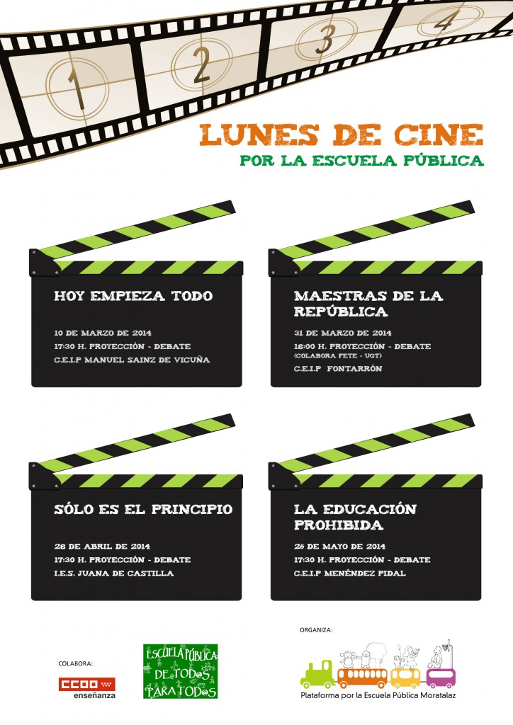 Cartel Lunes de Cine