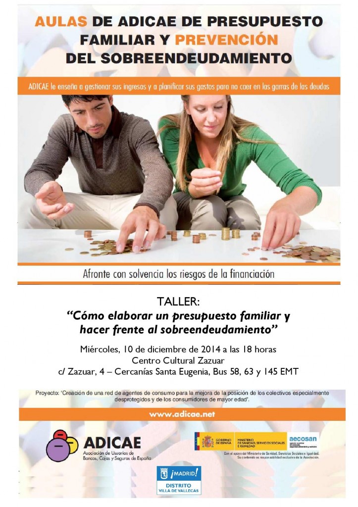 Taller presupuesto familiar 10-12-14