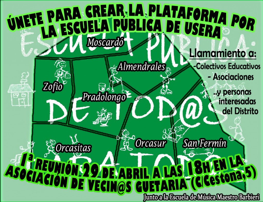 Cartel Plataforma