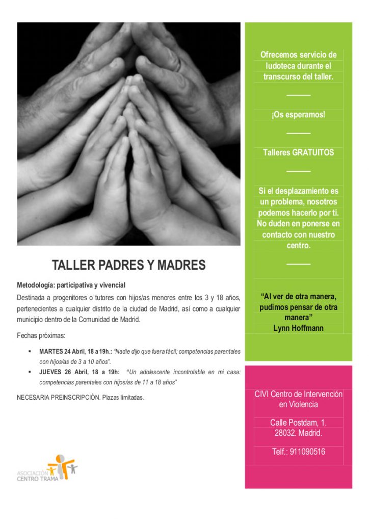 Taller Padres y Madres