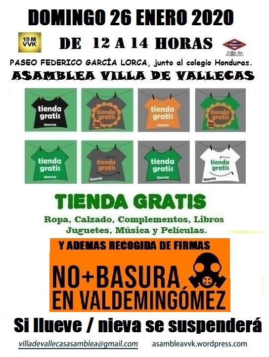 15M Vallecas Enero